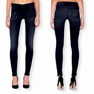 Rag & Bone Skinny Jeans in Los Feliz Blue.